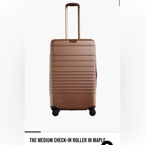BEIS Medium Check-In Roller in Maple Brown